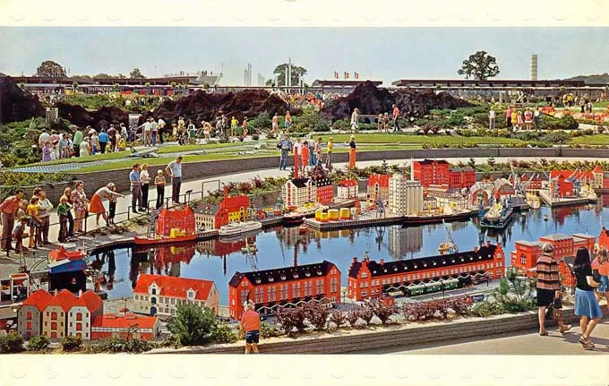 Postcard - Legoland Parks, Legoland Sierksdorf - Miniland, Hamburger Hafen #2