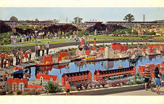Postcard - Legoland Parks, Legoland Sierksdorf - Miniland, Hamburger Hafen #2