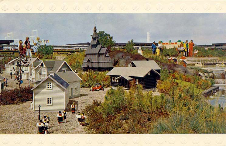 Postcard - Legoland Parks, Legoland Sierksdorf - Miniland, Norwegen