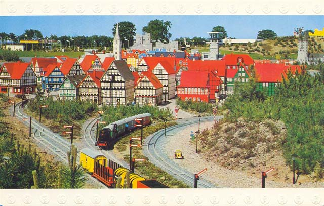 Postcard - Legoland Parks, Legoland Sierksdorf - Blick auf Celle