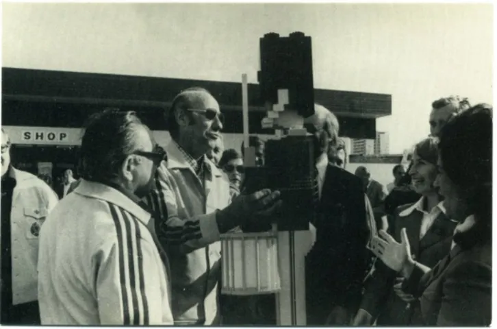 Postcard - Legoland Parks, Legoland Sierksdorf - German WM Soccer Team 1