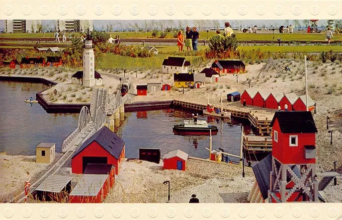 Postcard - Legoland Parks, Legoland Sierksdorf - Miniland, dänisches Fischerdorf