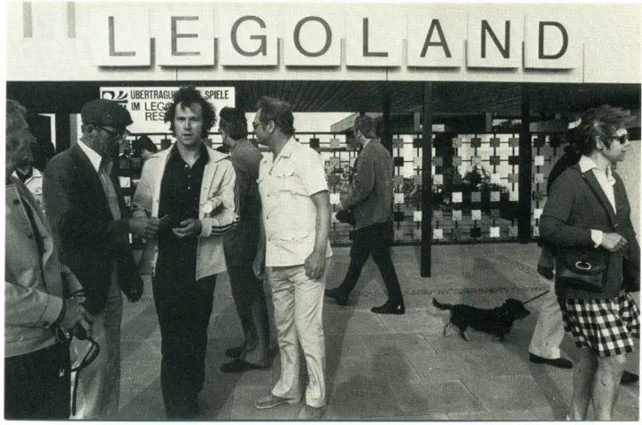 Postcard - Legoland Parks, Legoland Sierksdorf - German WM Soccer Team 5