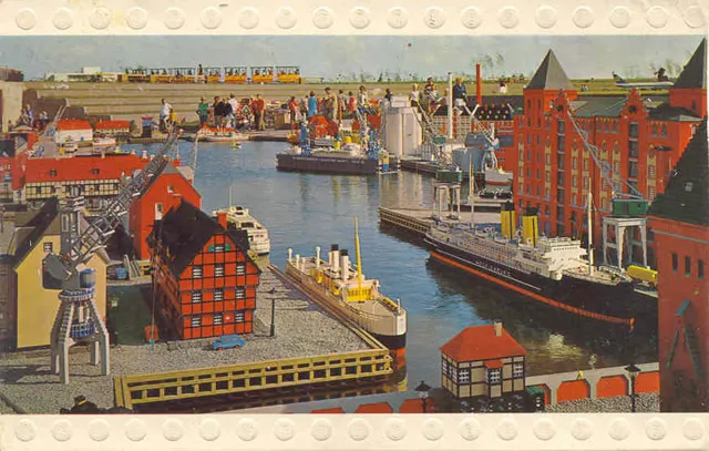 Postcard - Legoland Parks, Legoland Sierksdorf - Miniland, Hamburger Hafen