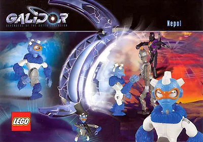 Postcard - Galidor - Defenders of the Outer Dimension - Nepol
