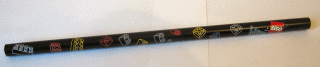 Pencil, LEGO World Club with Bricks Pattern