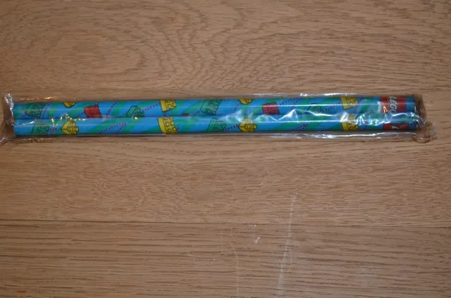 Pencil, 2 Pack LEGO Logo with Bricks Pattern