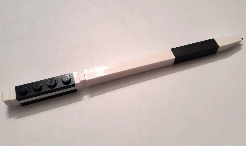 Pencil, Mechanical with Studs, Black and White