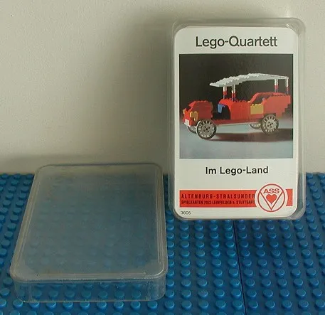 Playing Cards Lego-Quartett Im Lego-Land Pattern