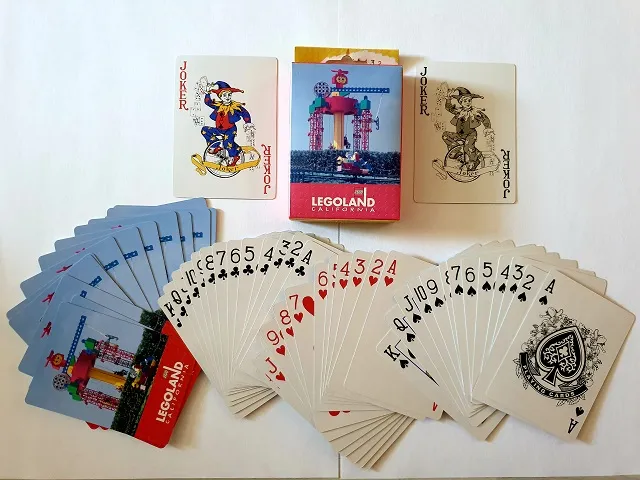 Playing Cards Standard, Legoland California Pattern