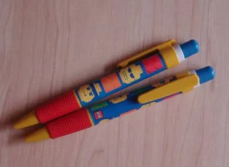 Minifigure Heads and Bricks Pen