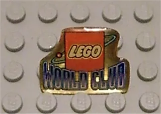 Pin, LEGO Logo World Club