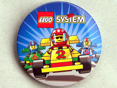 Pin, LEGO System with Racers from Set 6335