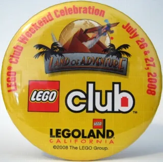 Pin, LEGOLAND California Lego Club Weekend Celebration 2008