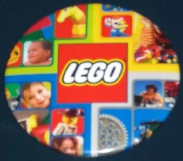 Pin, LEGO Logo with Background Images