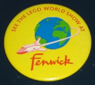 Pin, See the LEGO World Show at Fenwick