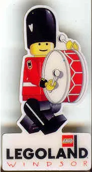 Pin, LEGOLAND Windsor - Minifigure Grenadier with Bass Drum