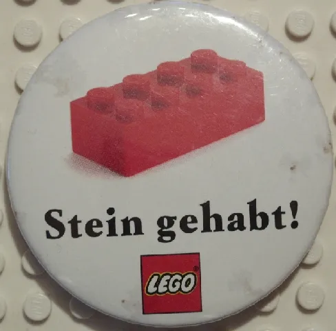 Pin, Stein gehabt! and Brick 2 x 4