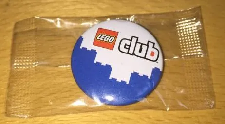 Pin, LEGO Club Blue Bricks Pattern