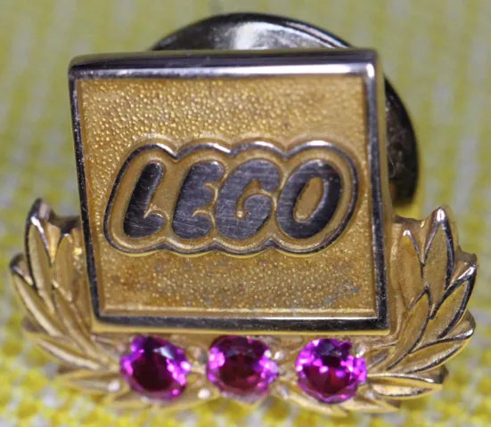 Pin, LEGO Logo with Jewels