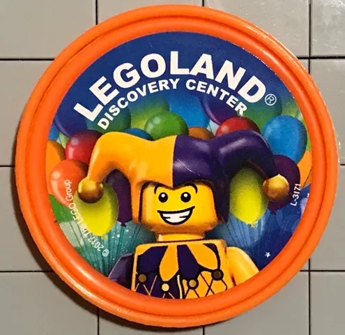 Pin, LEGOLAND Discovery Center Jester 2 Piece Badge
