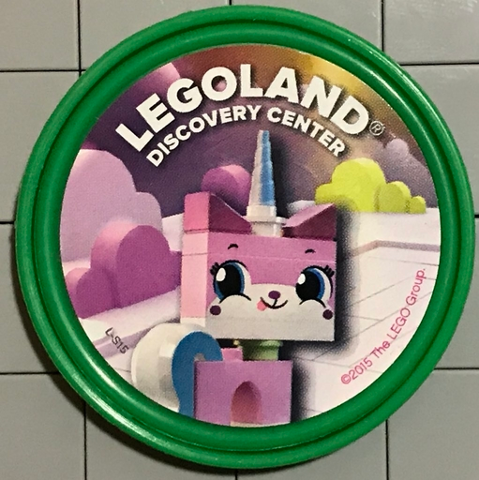 Pin, LEGOLAND Discovery Center Unikitty 2 Piece Badge