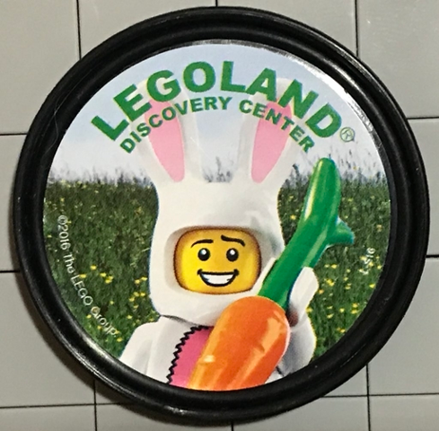 Pin, LEGOLAND Discovery Center Bunny 2 Piece Badge