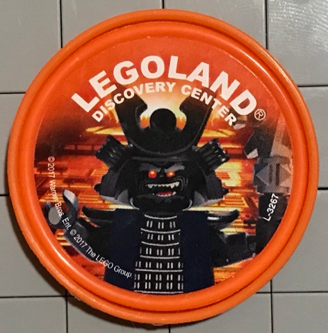 Pin, LEGOLAND Discovery Center Ninjago Garmadon 2 Piece Badge