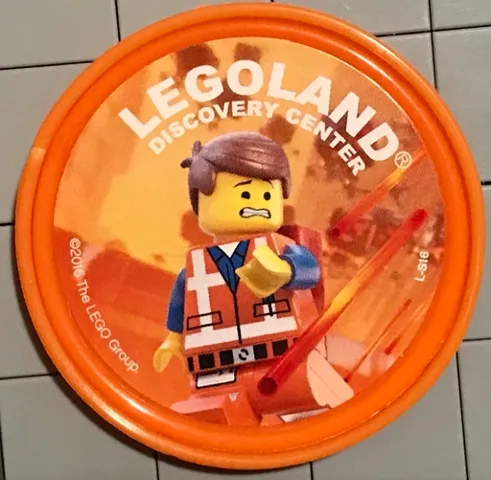 Pin, LEGOLAND Discovery Center Emmet 2 Piece Badge