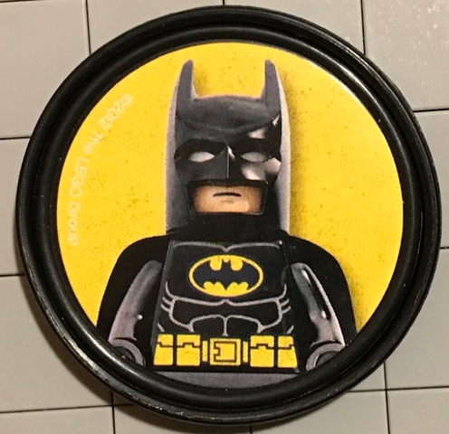 Pin, Batman 2 Piece Badge