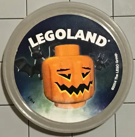 Pin, LEGOLAND Pumpkin 2 Piece Badge