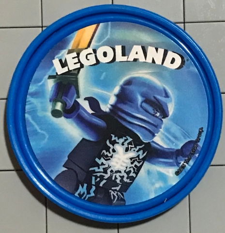 Pin, LEGOLAND NINJAGO Jay Airjitzu 2 Piece Badge