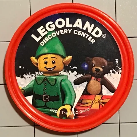 Pin, LEGOLAND Discovery Center Holiday Elf 2 Piece Badge