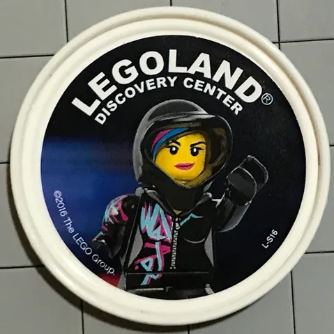 Pin, LEGOLAND Discovery Center Wyldstyle 2 Piece Badge