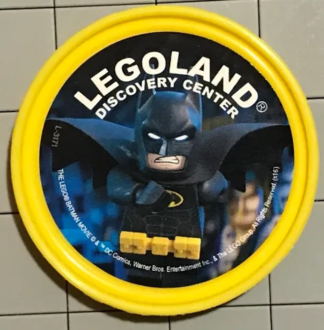 Pin, LEGOLAND Discovery Center Batman 2 Piece Badge