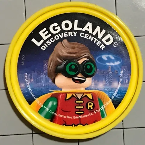 Pin, LEGOLAND Discovery Center Robin 2 Piece Badge