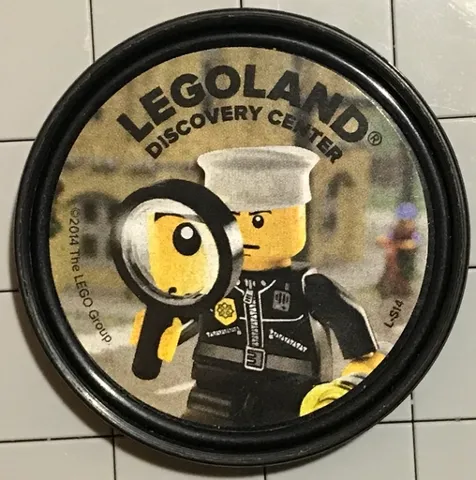 Pin, LEGOLAND Discovery Center Police Offcier 2 Piece Badge