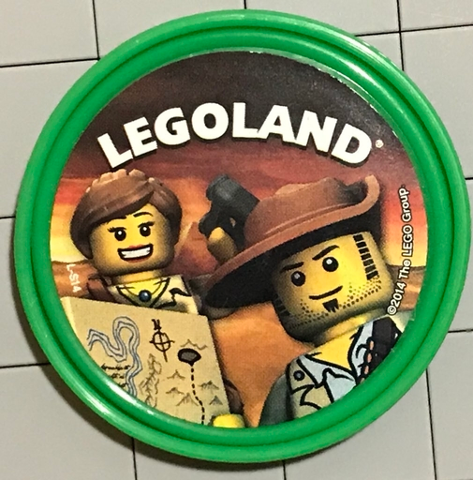 Pin, LEGOLAND Adventurers 2 Piece Badge