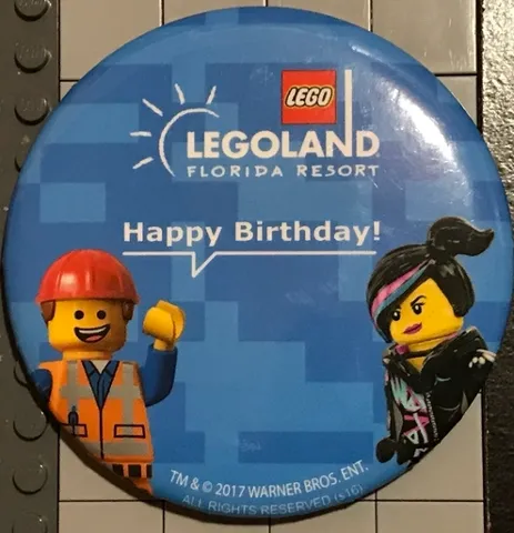 Pin, LEGOLAND Florida Resort Happy Birthday!