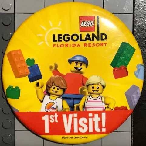 Pin, LEGOLAND Florida Resort 1st Visit!