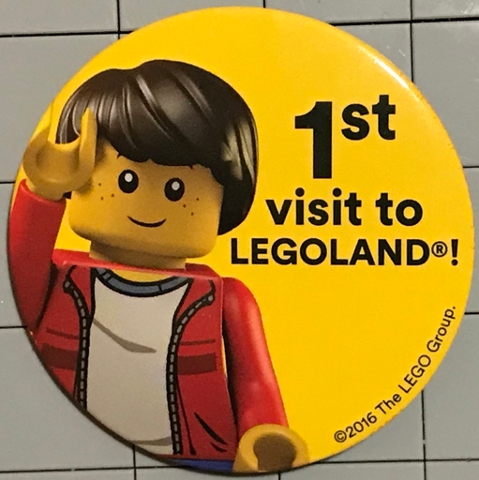 Pin, 1st Visit to Legoland!