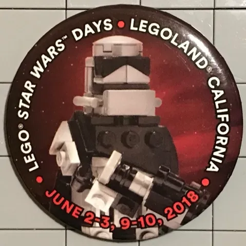 Pin, LEGO Star Wars Days LEGOLAND California June 2-3, 9-10, 2018