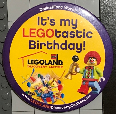 Pin, It's my LEGOtastic Birthday!