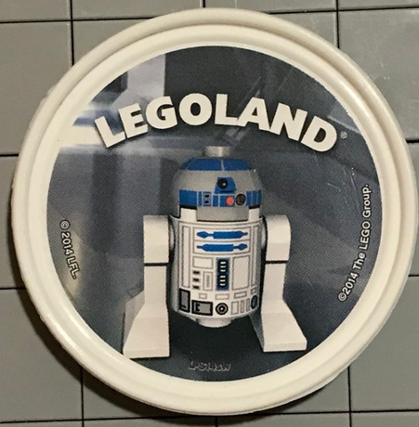 Pin, LEGOLAND Star Wars R2-D2 2 Piece Badge