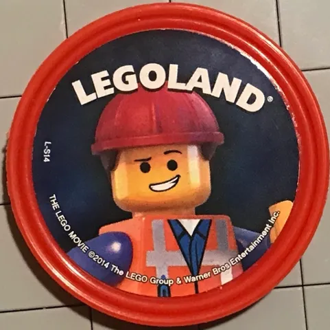 Pin, LEGOLAND Emmet 2 Piece Badge