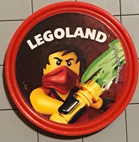 Pin, LEGOLAND NINJAGO Kai 2 Piece Badge