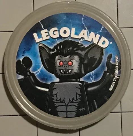 Pin, LEGOLAND Vampire Bat 2 Piece Badge
