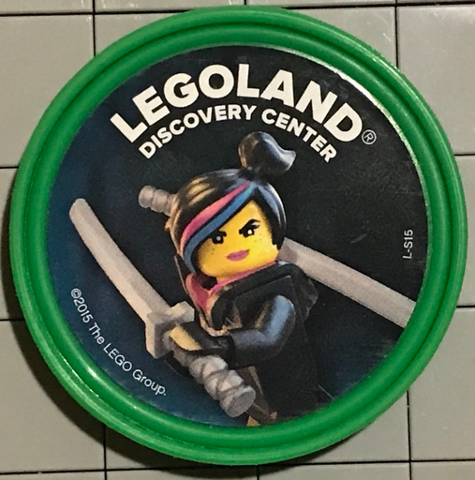 Pin, LEGOLAND Discovery Center Wyldstyle 2 Piece Badge