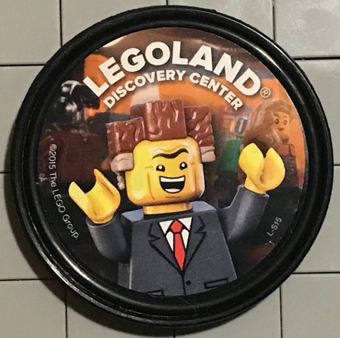 Pin, LEGOLAND Discovery Center Lord Business 2 Piece Badge