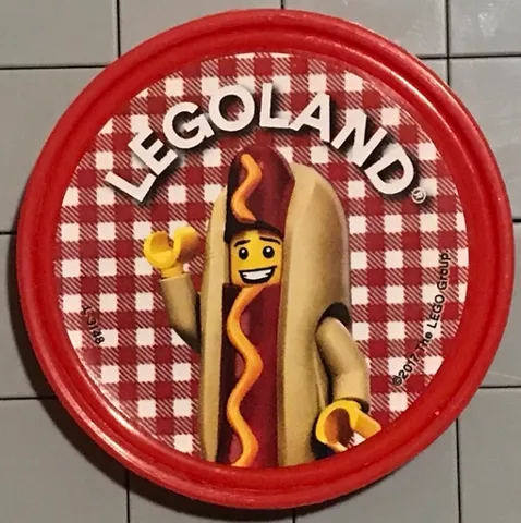 Pin, LEGOLAND Hot Dog Man 2 Piece Badge
